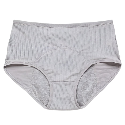 NEW: Comfy & Discreet Leakproof Underwear (Gray)